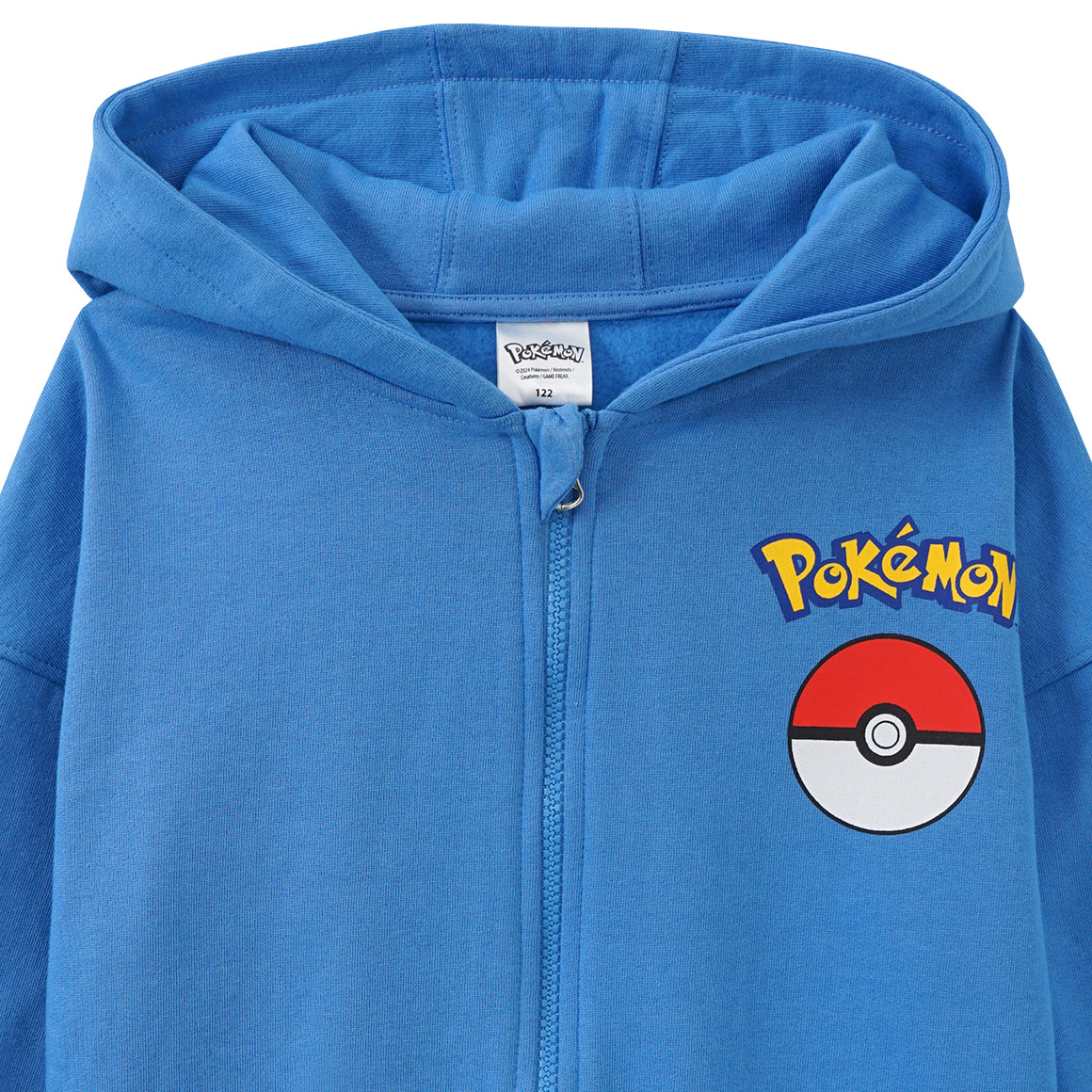 Topolino Pokémon Sweatjacke mit Kapuze hellblau