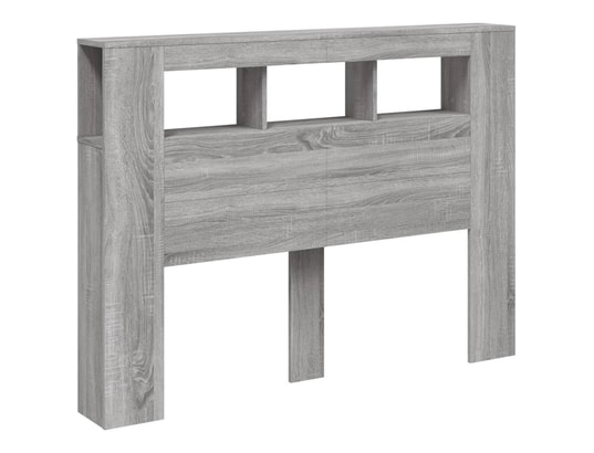 VIDAXL - Tête de lit à led sonoma gris 140x18,5x103,5 cm bois ingénie...