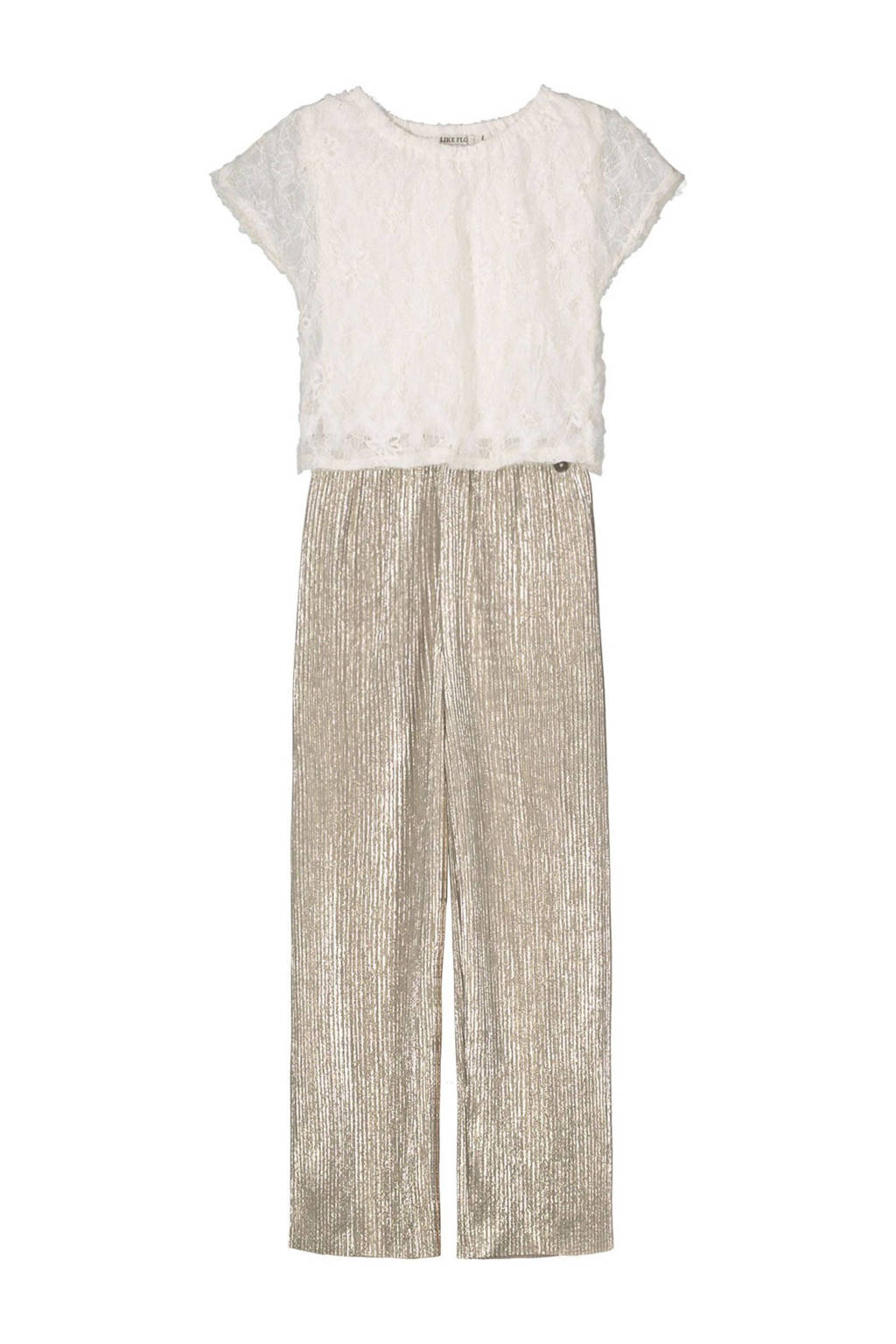 Like Flo straight jumpsuit wit