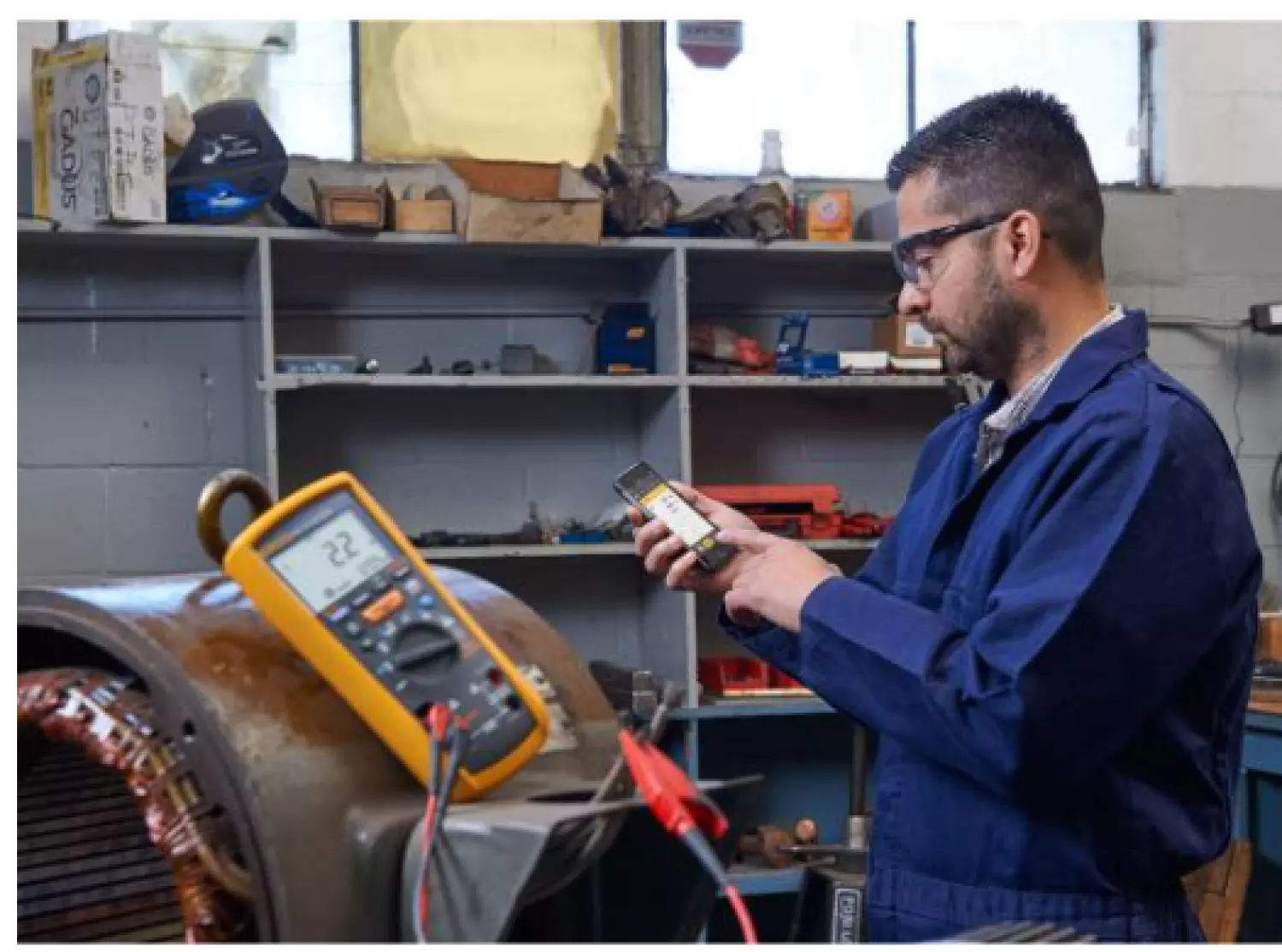 Fluke 1587/I400 FC True-RMS isolatie multimeter in koffer incl. stroomtang - Fluke Connect - AC/DC 1000V & AC 400A