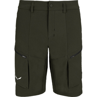 Salewa Puez Durastretch Cargo  Shorts Dark Olive Herren