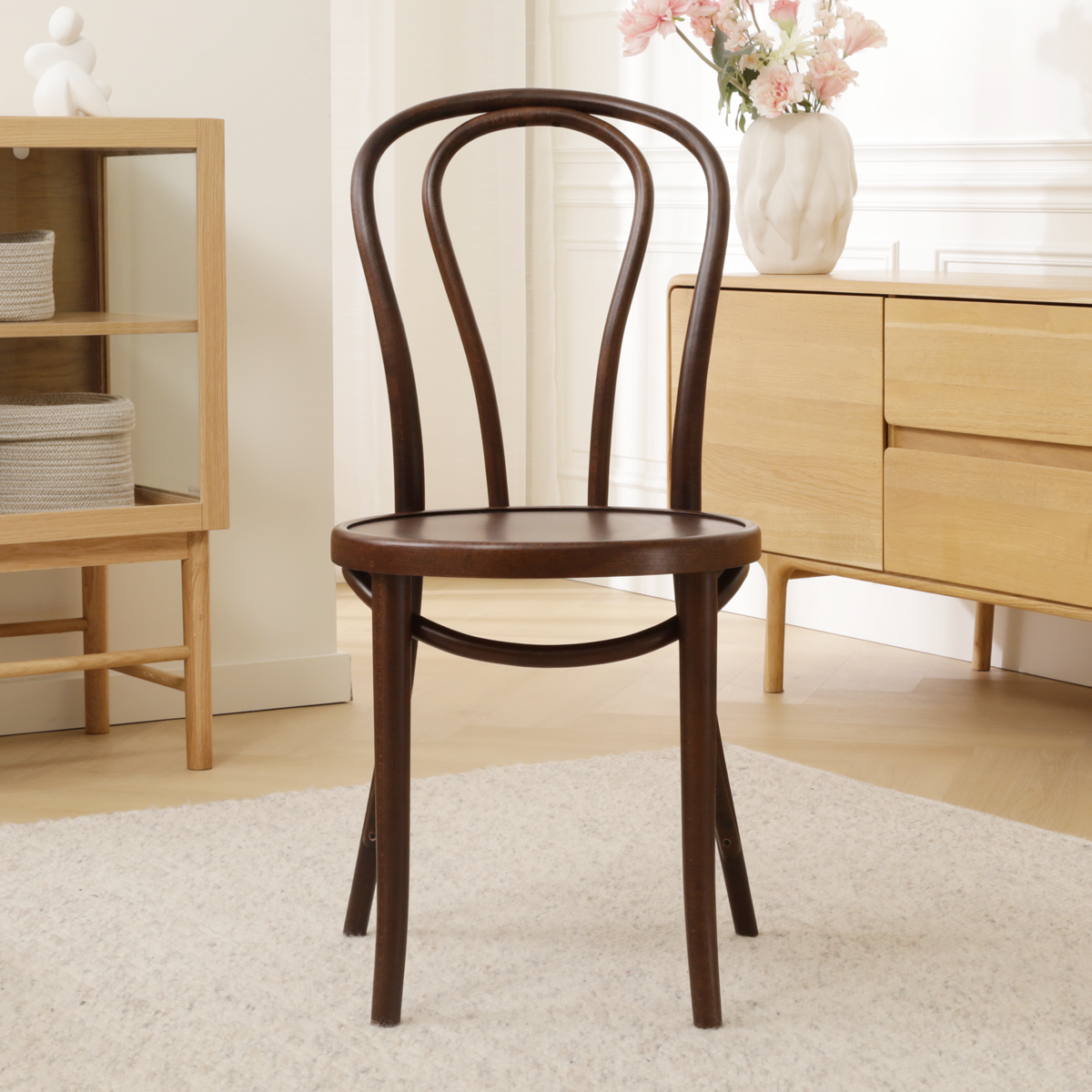 Houten bistrostoel Vienna Thonet No. 18 - walnoot