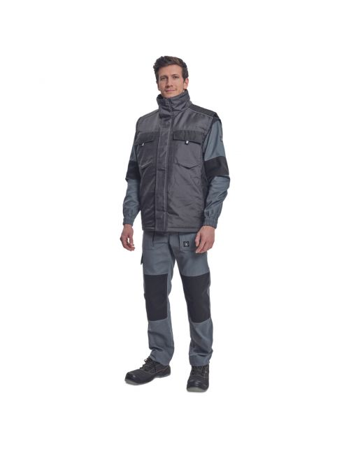 Cerva Bodywarmer Max Neo Antraciet - Werkkleding