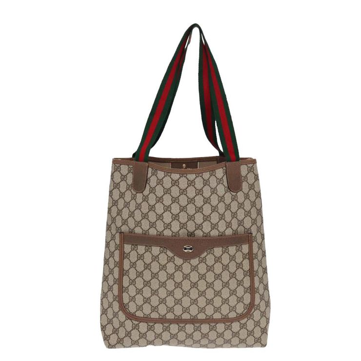 Gucci Vintage Gucci Shoulder Bag Brown