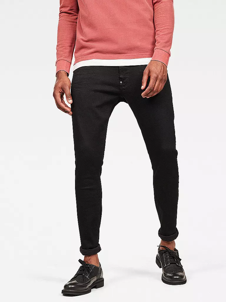 G-STAR RAW Jeans Skinny Fit Revend schwarz