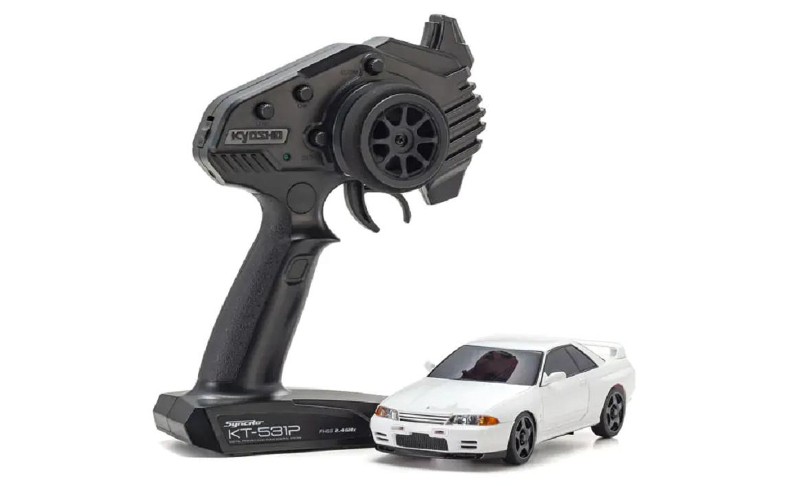 Mini-Z Nissan Skyline GT-R N1 R32 AWD Weiss, ARTR, 1:27<br>MINI-Z AWD Nissan Skyline GT-R N1 Version (R32), Readyset