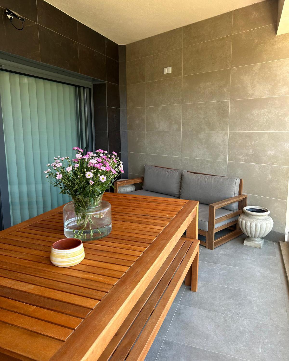 Tuinbank MONSANO 170 cm Eucalyptushout Bruin