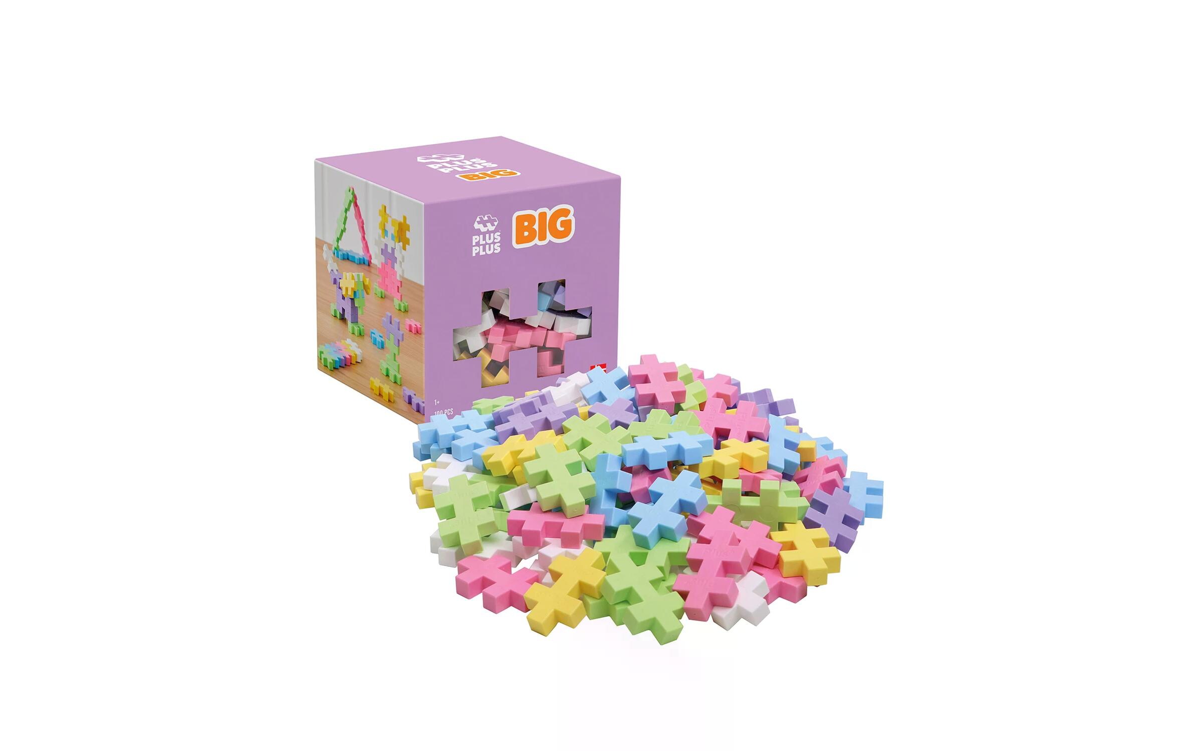 Kreativ- Bausteine Big Pastell 100 TeileKonstruktionsspielzeug
