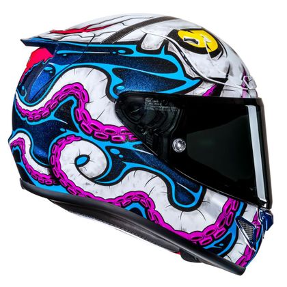 Casque Hjc RPHA 12 - KRAKEN - Bleu / Noir