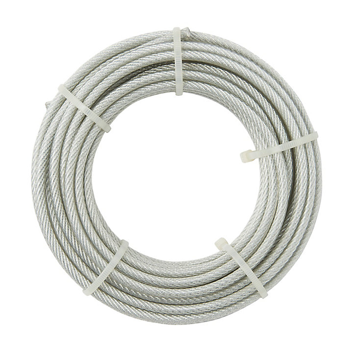 Câble gaine Diall ø6 mm, 10 m