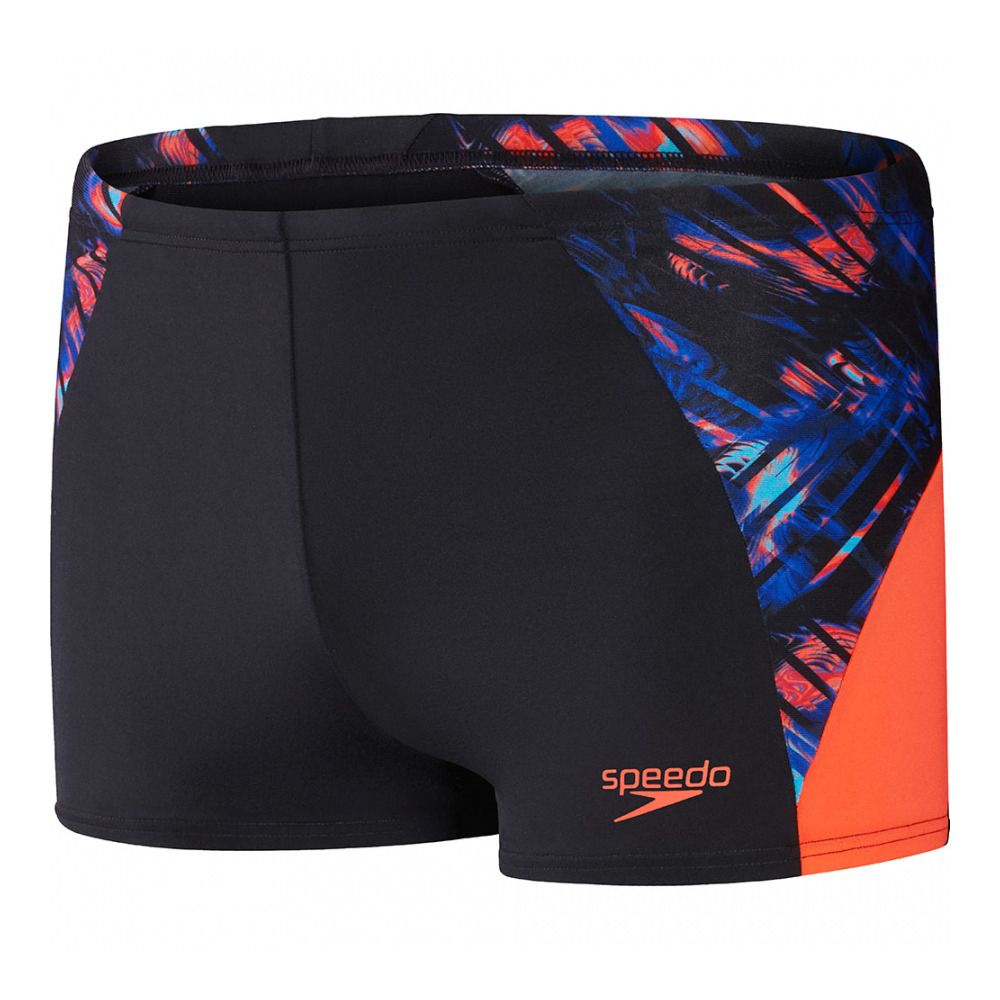 Speedo ECO+ SPLICE AQSH - Short de bain Homme black/orange