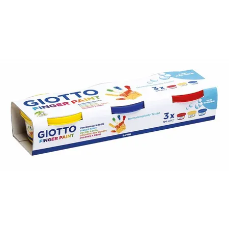 GIOTTO Fingermalfarben 3x100ml