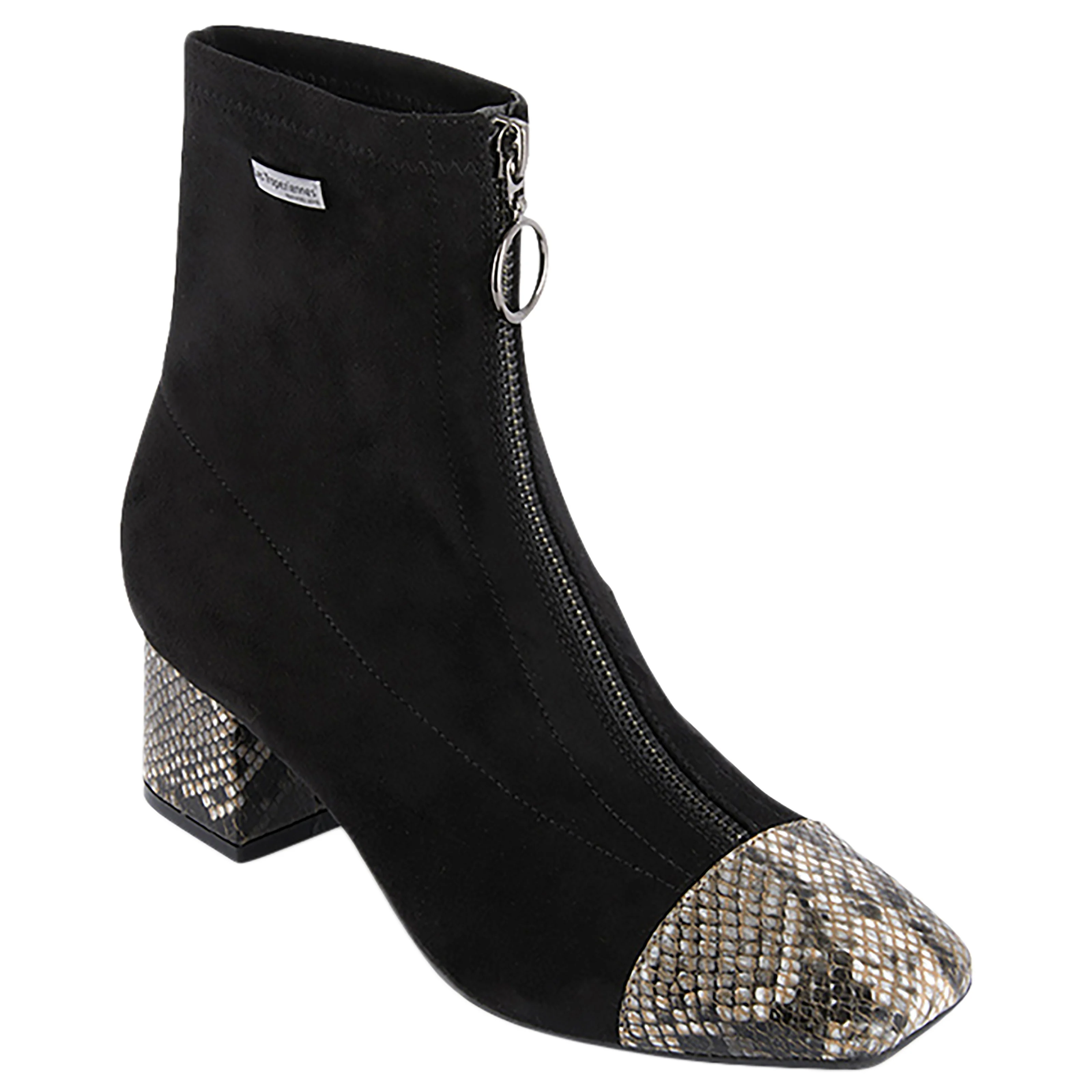 Bottines en cuir Dita | Noir