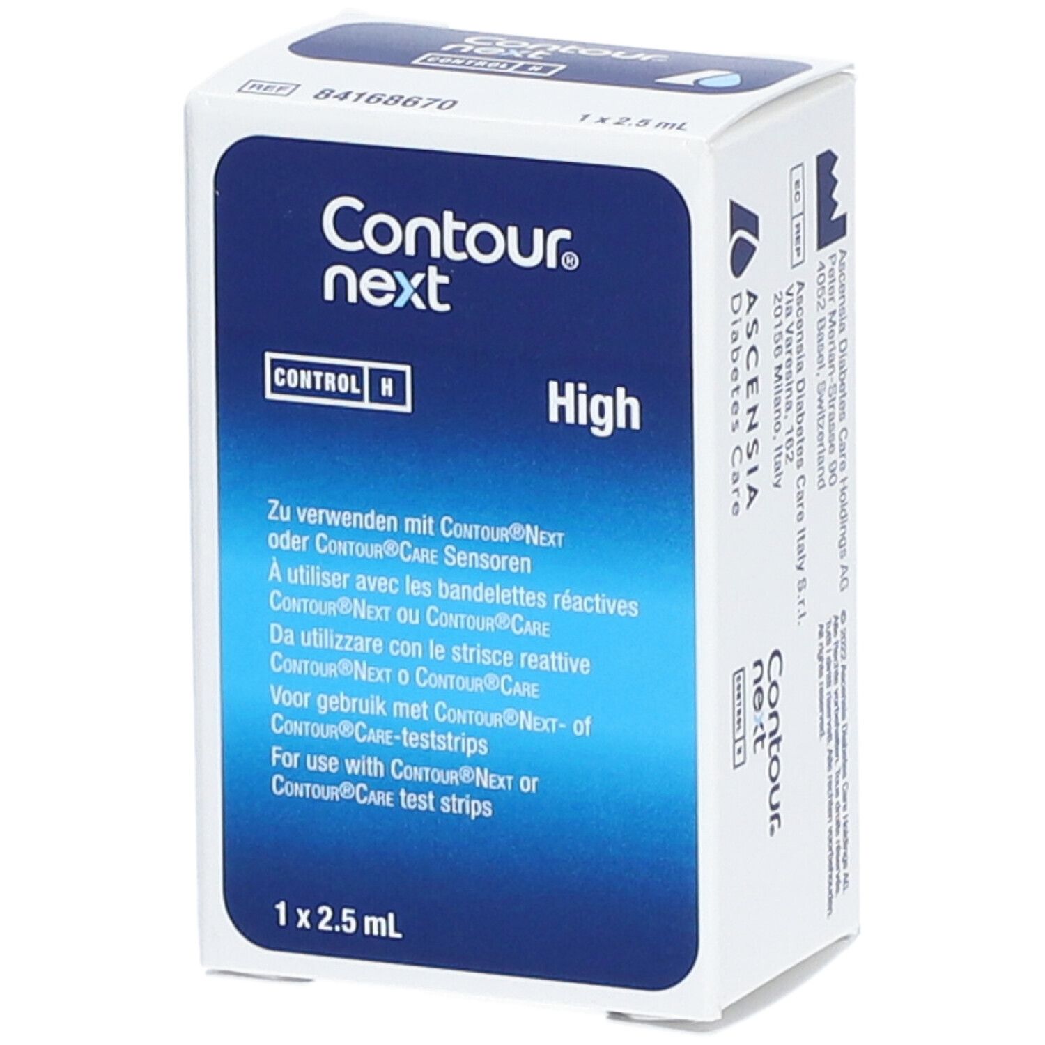 CONTOUR® NEXT Kontroll -Lösung hoch
