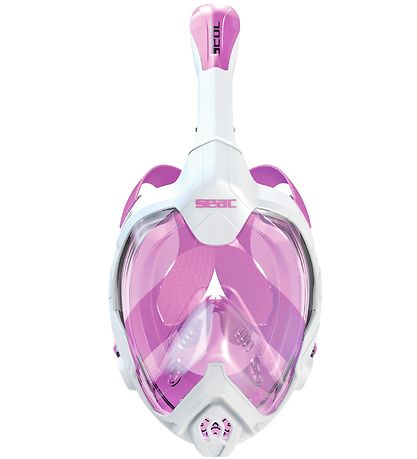 Seac Schnorchelmaske - Fun - Weiß/Pink
