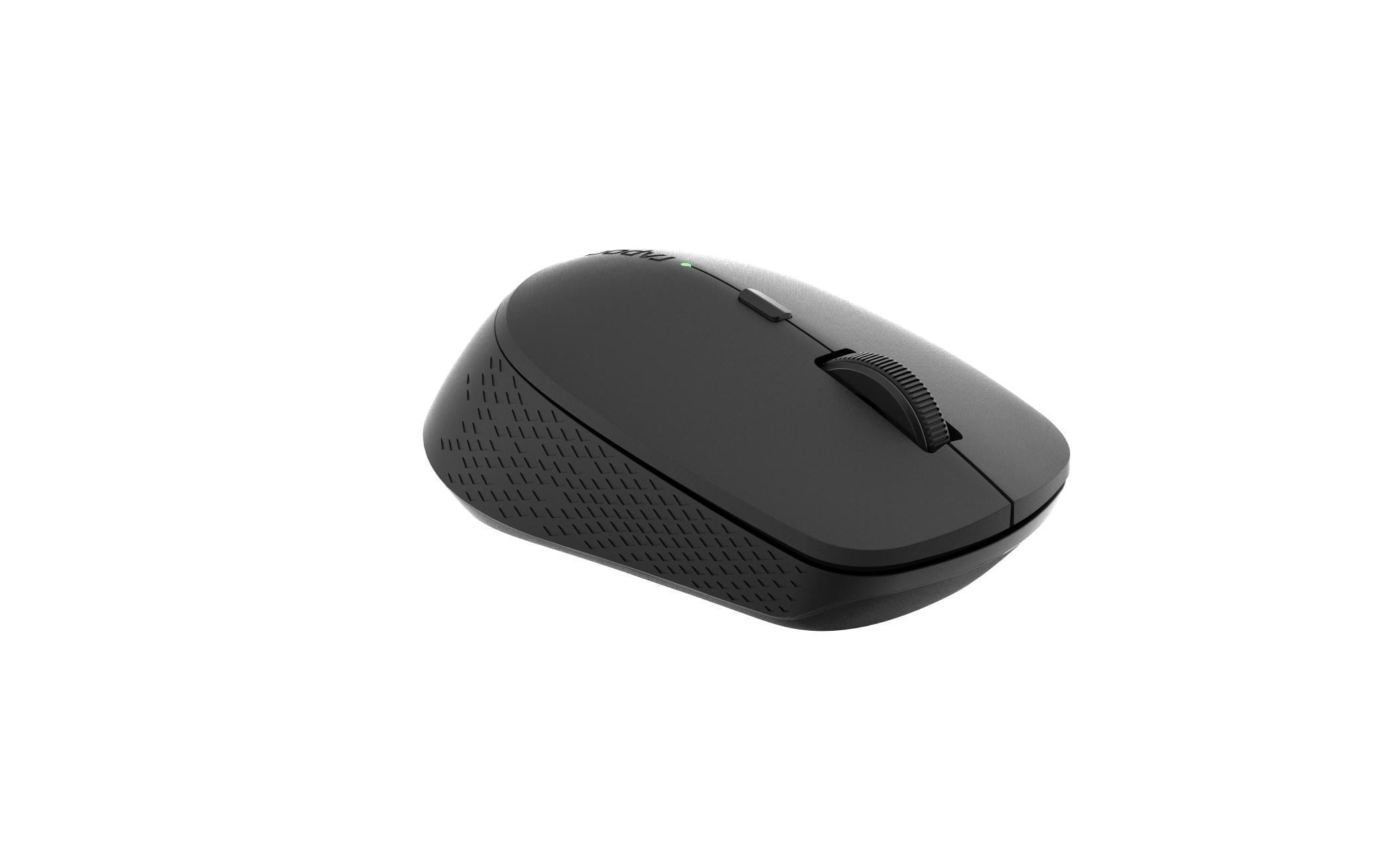 Maus M300 Silent Dark GreyKabellose Multimodus-Maus