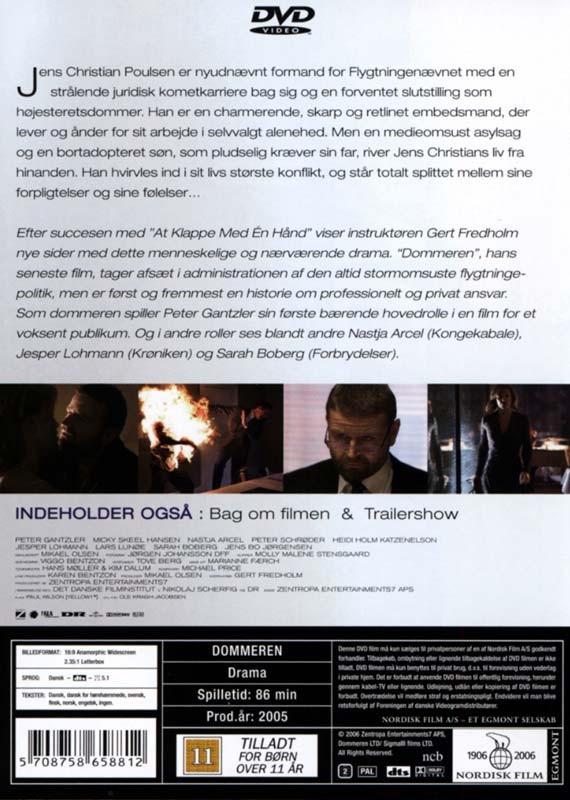 Dommeren (Peter Gantzler) - DVD