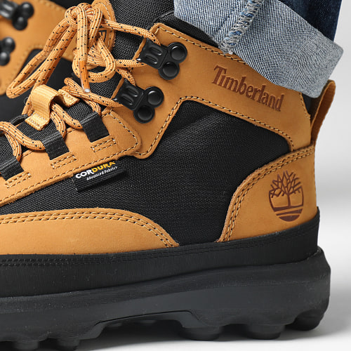 Boots Converge Mid A652D Wheat Black Nubuck