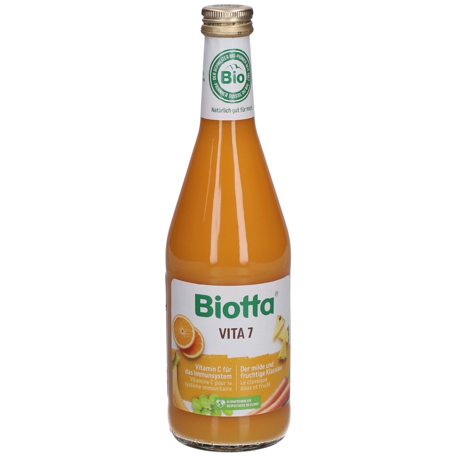 Biotta Vita 7 - Bio Saft aus Früchten & Gemüse für Safttage