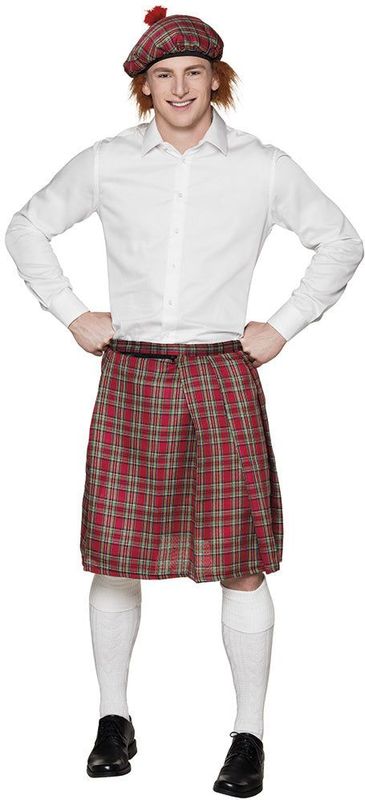 Boland - Schotse Rok - Rood - Geruit - Comfortabel