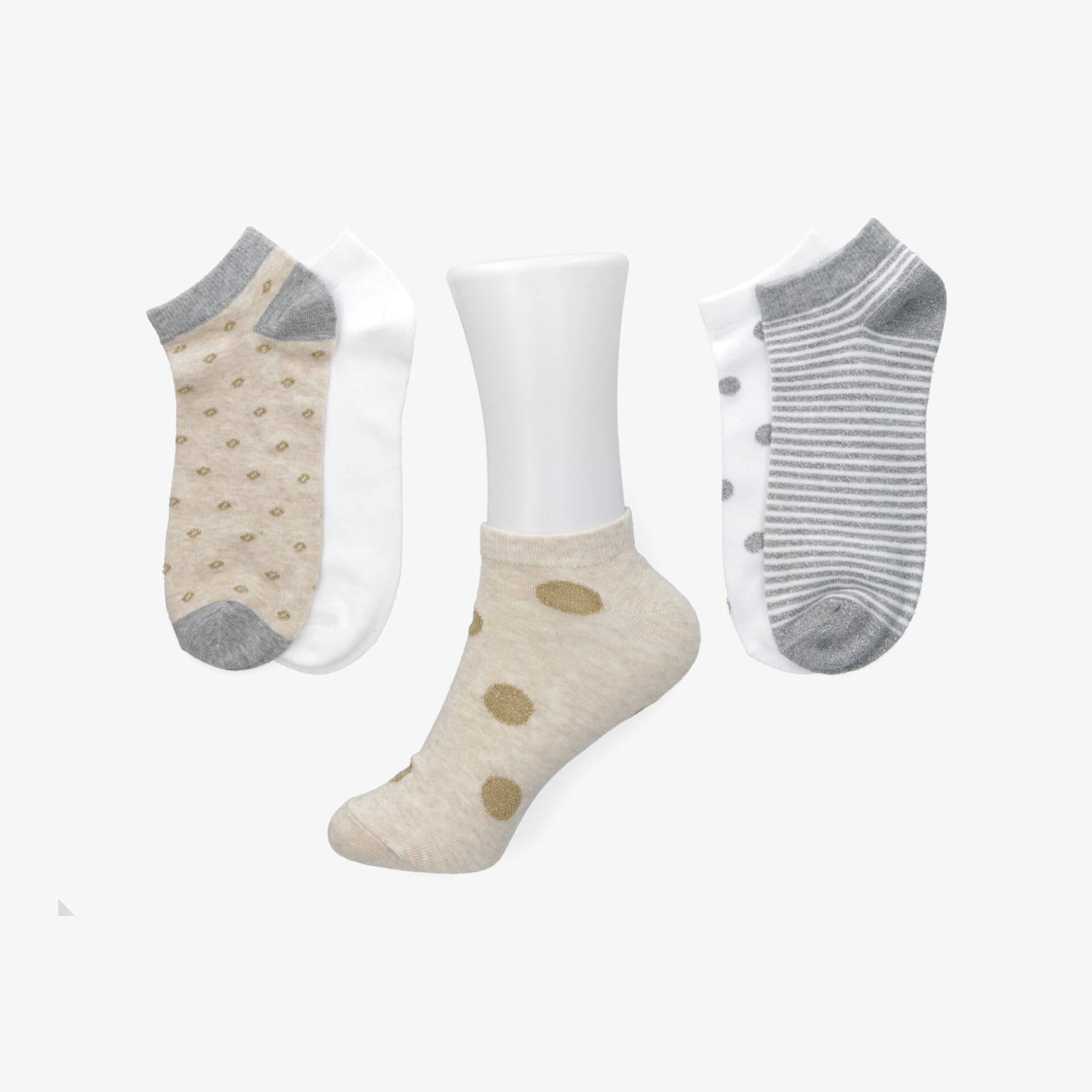 DooDogs Damen Sneakersocken mehrfarbig
