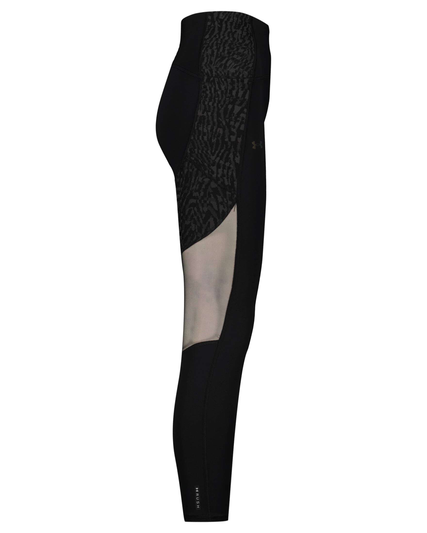 Under Armour| Damen Tights UA RUSH LEGGING 6M NOVELTY-BLK