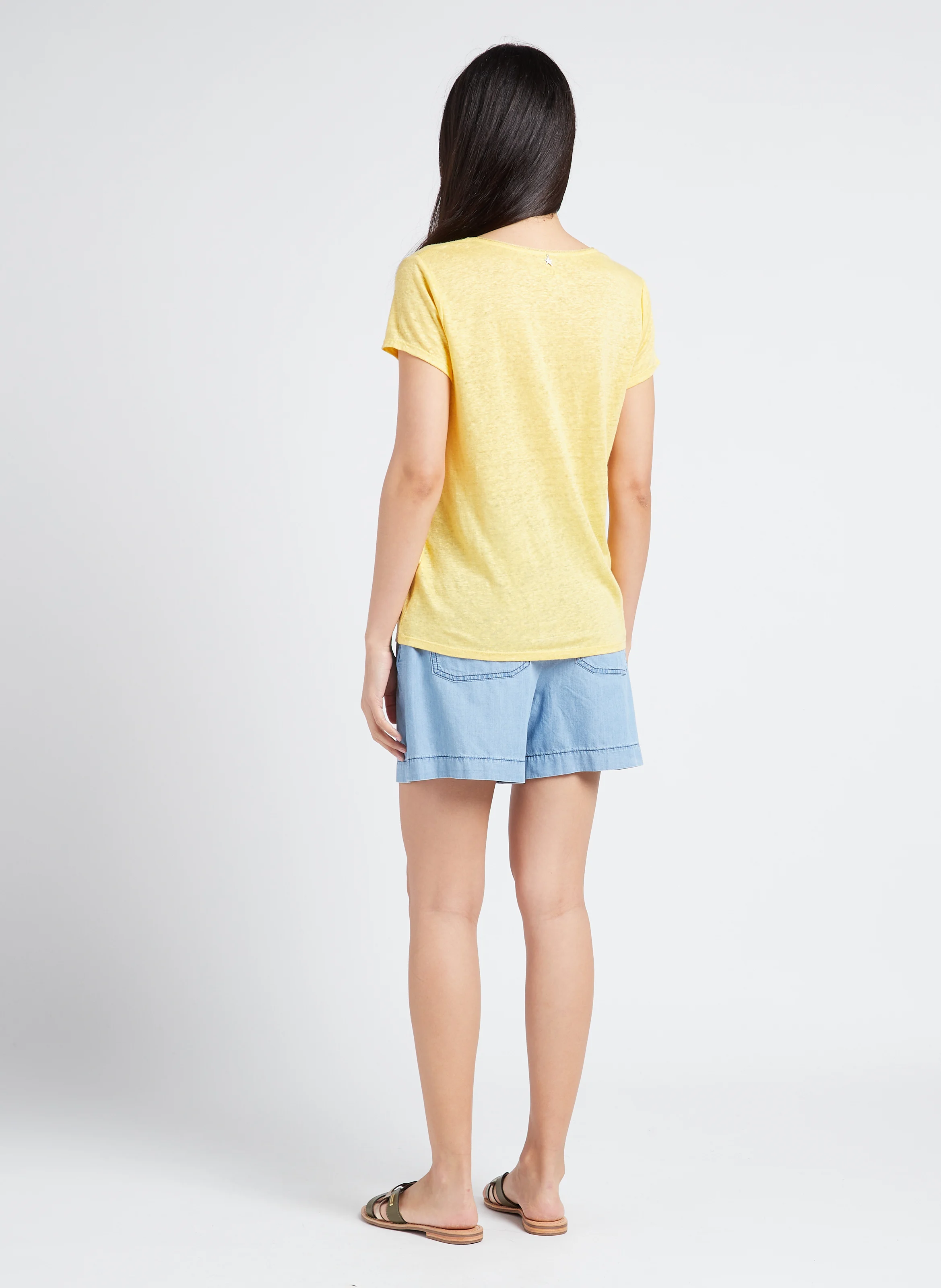 HAMSUKO - Mules en cuir| Blanc