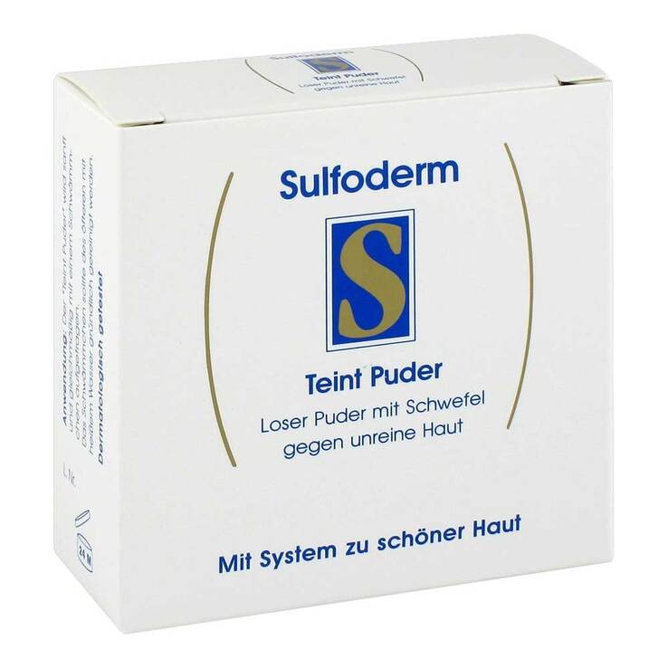 Sulfoderm S Teint Puder, 20 g