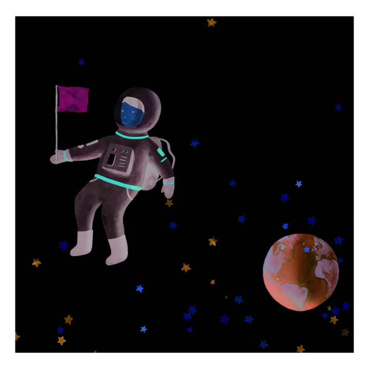 MIMI'lou Sticker géant Espace
