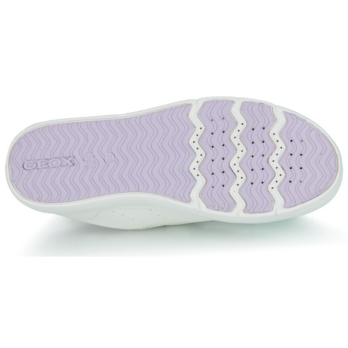 Geox - J SILENEX GIRL B - Blanc / Iridescent
