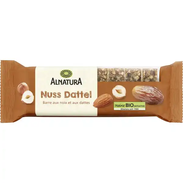 Bio Nuss Dattel Fruchtschnitte