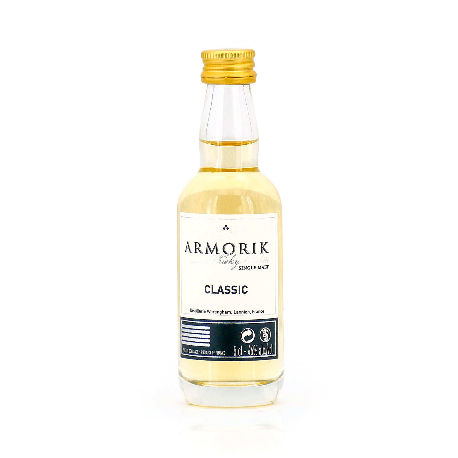Mignonnette de whisky breton Armorik Classic 46%