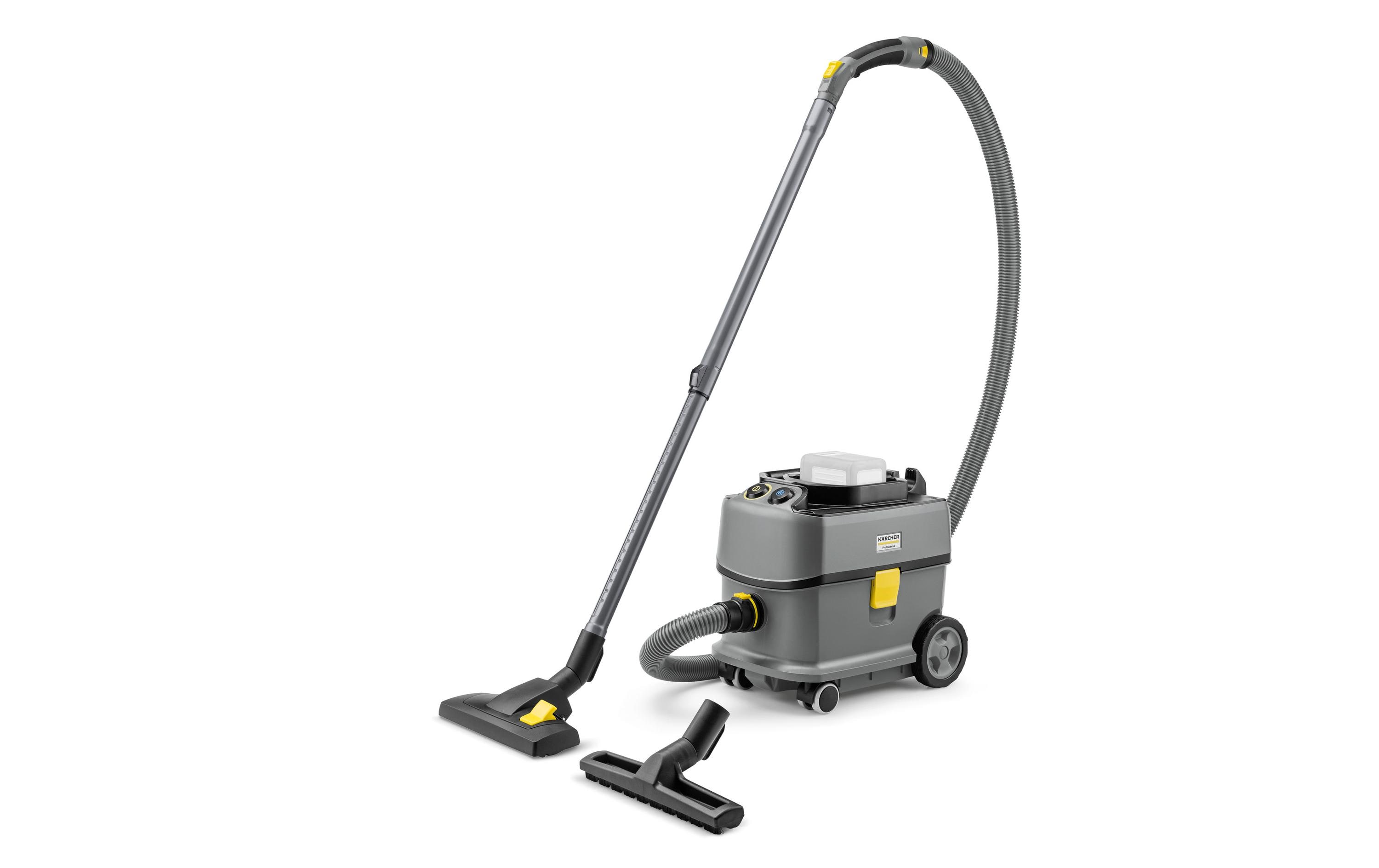 Akkusauger T 10/1 Bp Adv Grau<br>Akku-Trockensauger