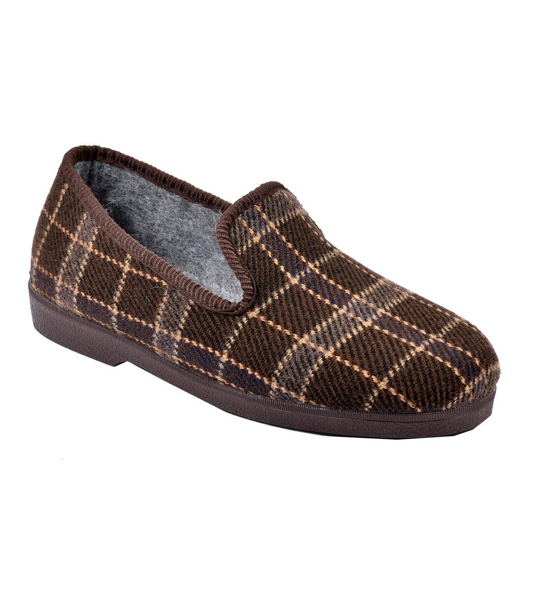 CHARENTAISE Homme Pantoufle PREMIUM 2350 MARRON