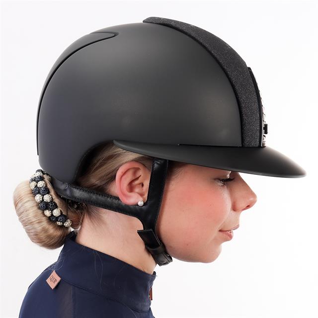Veiligheidshelm KEP Italia Cromo 2.0 Matt Voorzijde Star Polo Zwart
