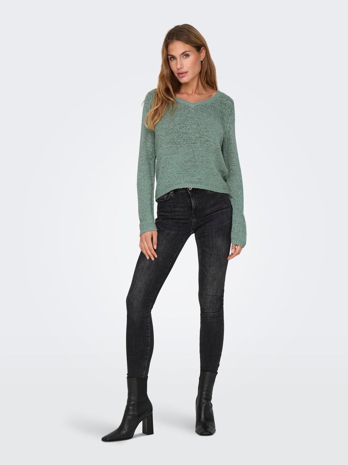 ONLGEENA Strickpullover Lily Pad