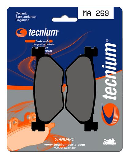 Plaquettes de freins Tecnium route organique - MA269