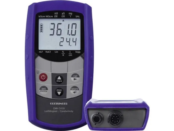 Greisinger GMH 5430 Kombi-måleapparat Ledningsevne, Salinitet, Opløste dele (TDS), Temperatur