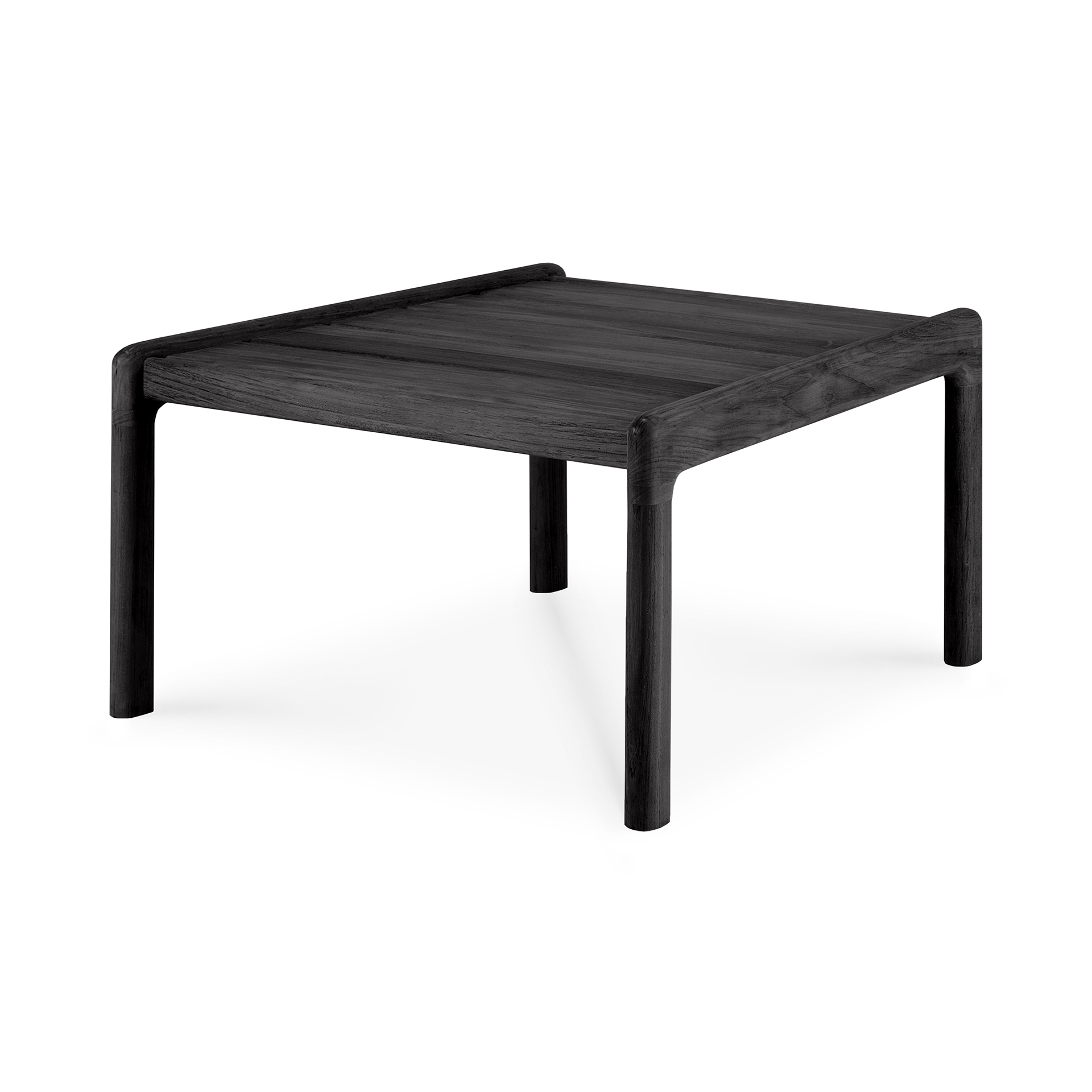 Teak Jack bijzettafel - 54cm - zwart