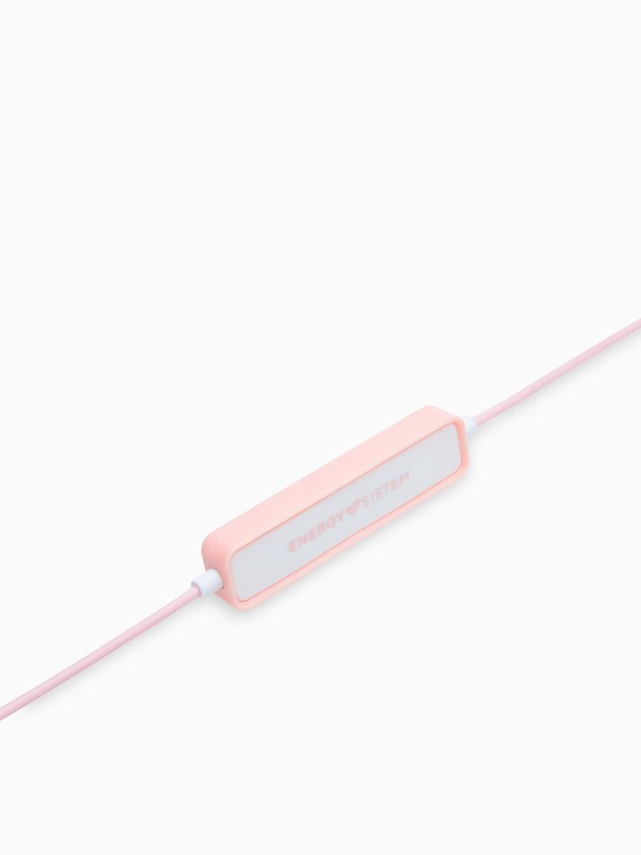 Fones de ouvido Bluetooth com microfone e controle de reprodução - Rosa