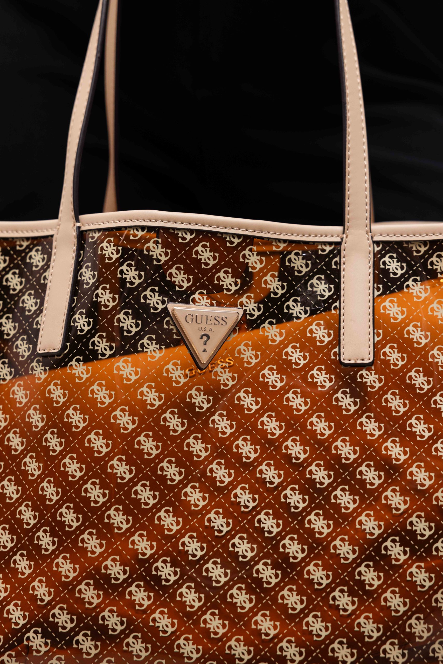 Guess Tuana Grote Tas Dames Bruin