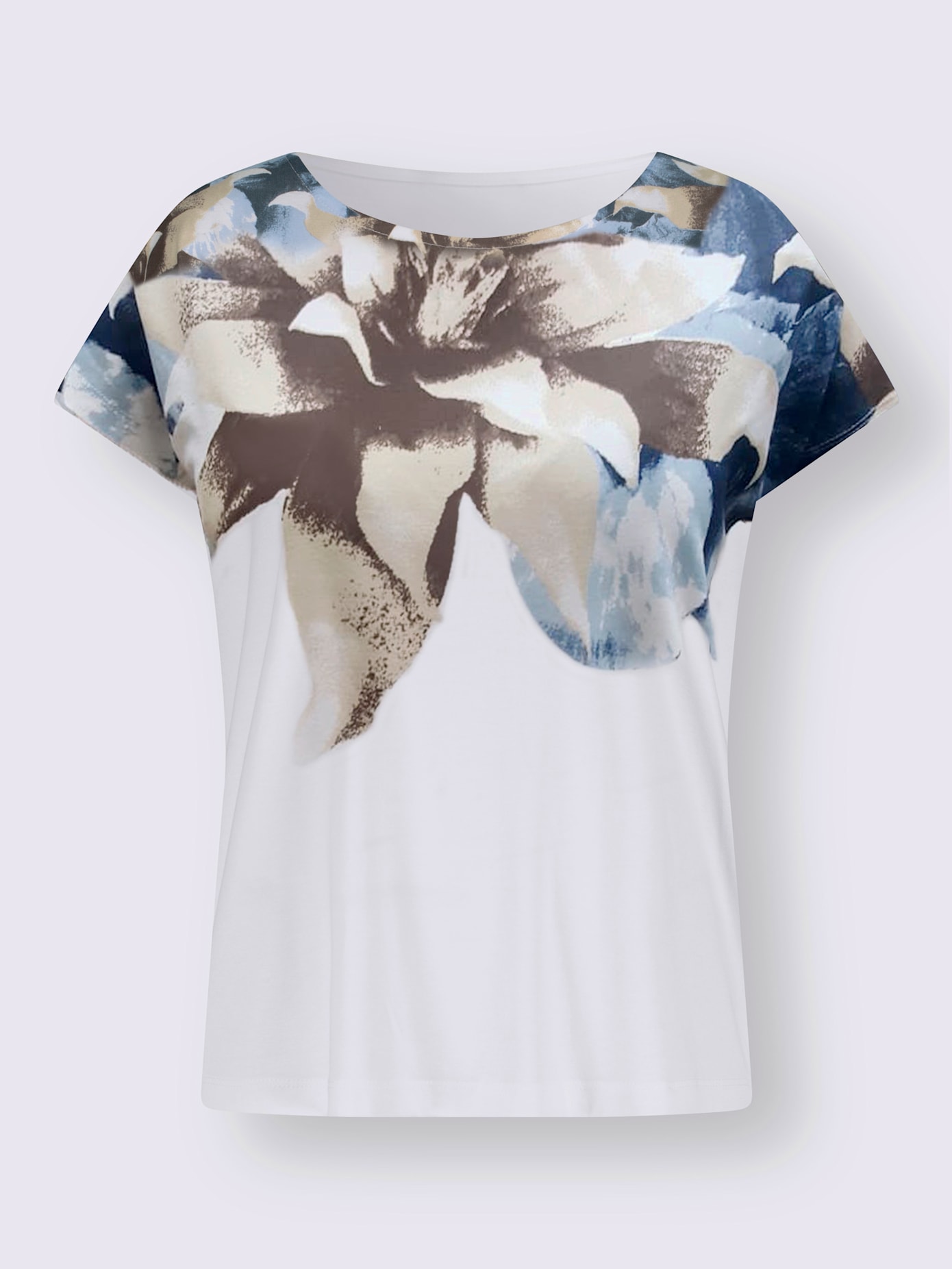 T-shirt imprimé floral
