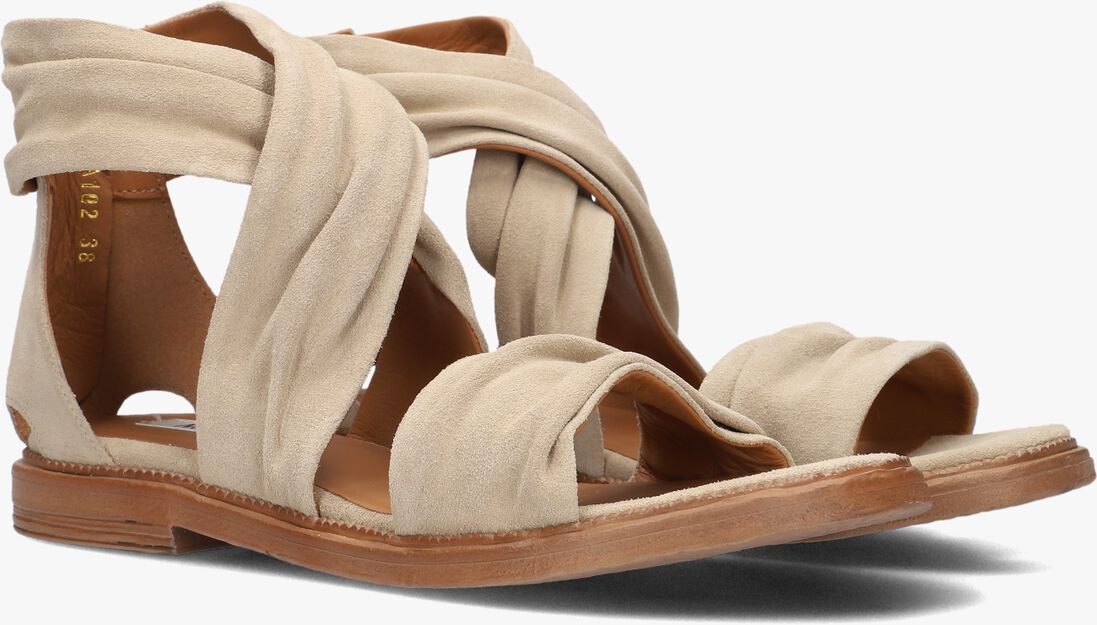 beige notre-v platte sandalen 1gamba102