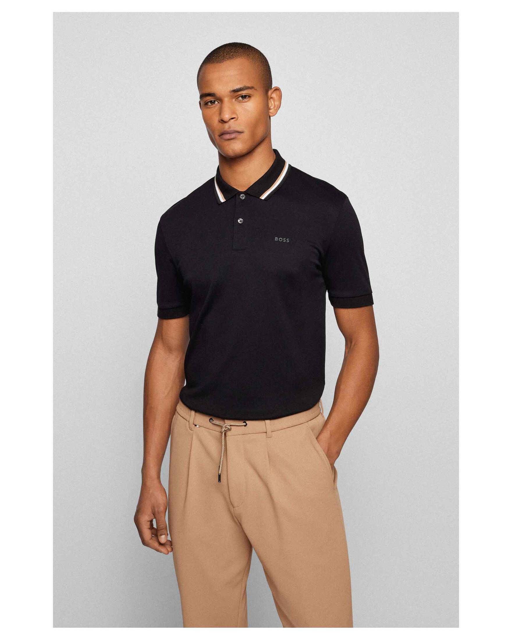 BOSS| Herren Poloshirt PENROSE 38 Slim Fit Kurzarm