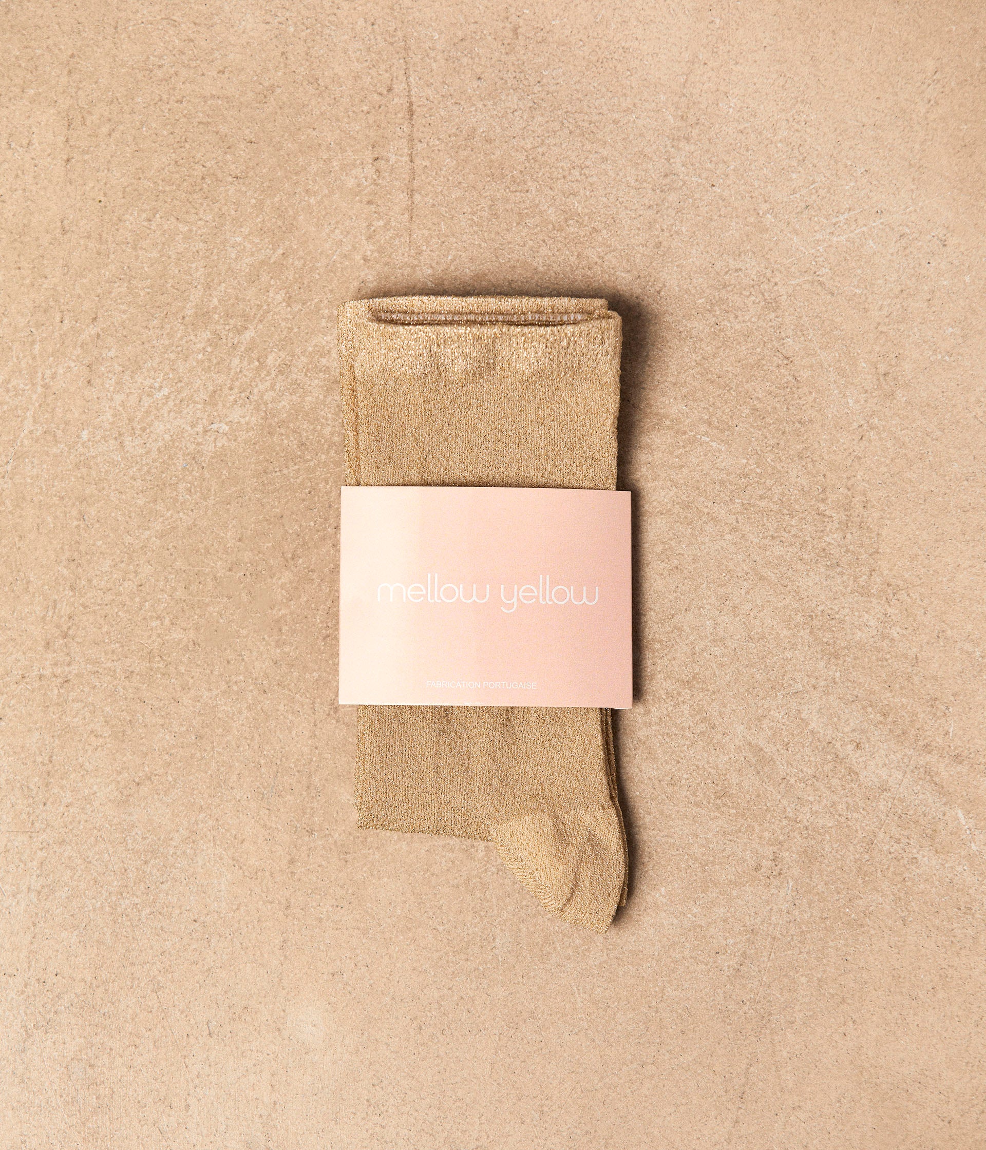 Chaussettes dorées Cyrielle