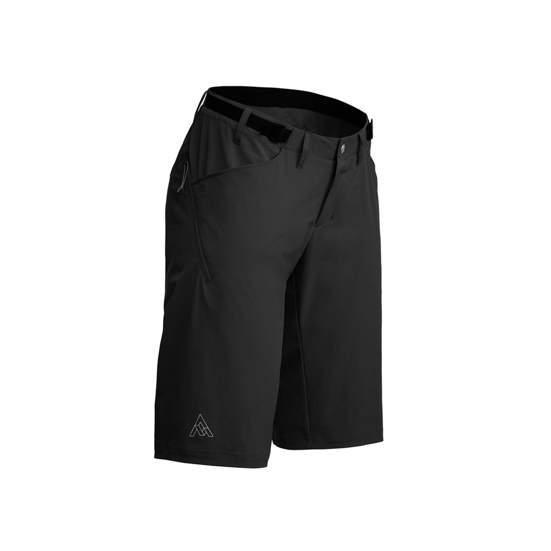 7mesh Farside Long 13" Gravel Fietsbroek Kort Zwart Dames
