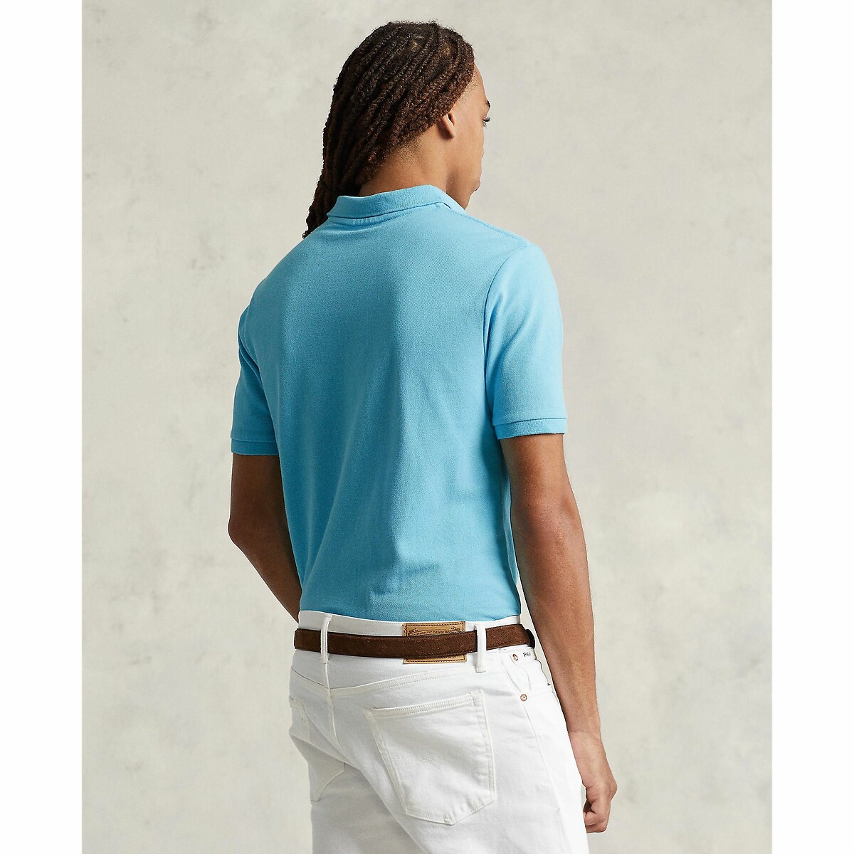 Polo Ralph Lauren<br>Polo slim fit personalizada, com bordado do jogador de pônei