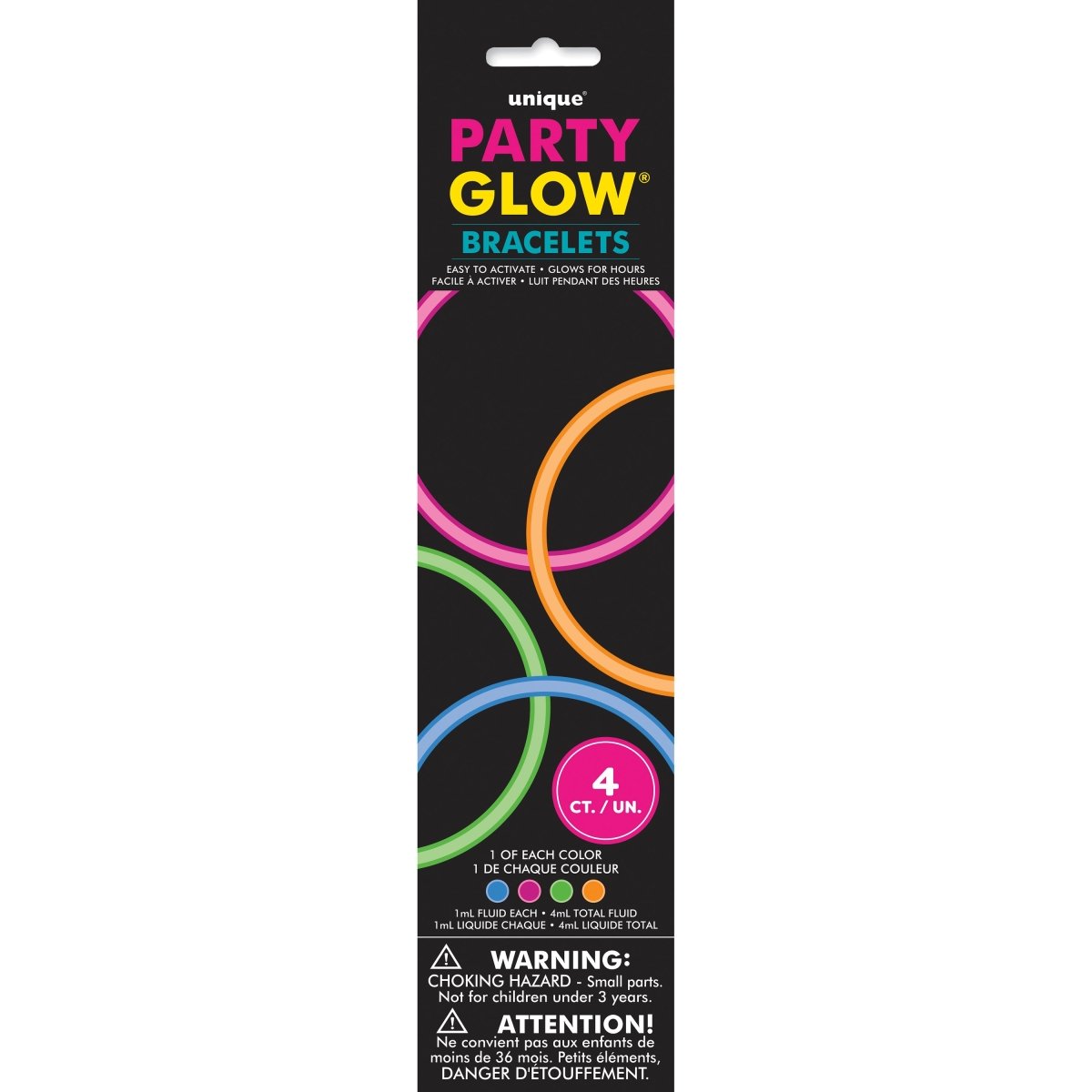 Armbanden Glow In The Dark 4st
