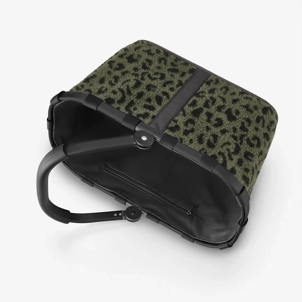 (22l) Carrybag Einkaufskorb Shopping Einkaufstasche (BK5055) - Teddy Leo Olive
