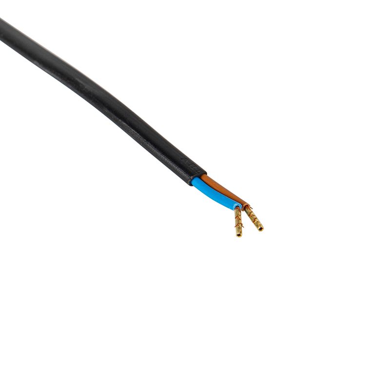 Aansluitkabel 300 cm met stekker zwart